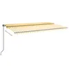 The Living Store Gelenkarmmarkise Einziehbar 600x350 cm Produktbild-Vorschau 3