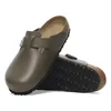 Birkenstock Boston Uni Sandalen Pantolette Leder Normale Produktbild-Vorschau 3