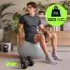 Gymnastikball 75cm mit Pumpe Pilates Ball Pilatesball Produktbild-Vorschau 4