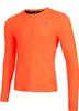 Airtracks Laufshirt Langarm Pro Line - XS - Orange-Schwarz Produktbild-Vorschau 1