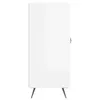 vidaXL Příborník vysoký lesk bílý 90x34x80 cm Dřevěný Náhled obrázku produktu 7