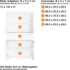 trendteam Bad Stauraumelement Amanda Weiß Melamin/Weiß Produktbild-Vorschau 5