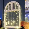 Hellum LED Sternenvorhang innen 137 LEDs, 7 Stränge, Produktbild-Vorschau 5