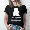 Mr. & Mrs. Panda Größe M T-Shirt Eisbär Faul - Schwarz - Produktbild-Vorschau 3