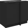 Küchen Eckunterschrank 105 cm SIENA Schwarz Küche Produktbild-Vorschau 1