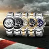 ELYSEE Herrenuhr SPORT  CHRONO. 100% Edelstahl schwarz Produktbild-Vorschau 6