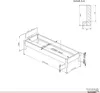 TUGA-Holztech Massivholzbett Einzelbett "Nannerl" 70 220 38 Produktbild-Vorschau 5