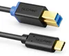 deleyCON 1,5m USB 3.0 Drucker Scanner Kabel USB-C auf Typ B Produktbild-Vorschau 2