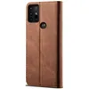 Moto G30 Pouzdro, Kožené Peněženkové Pouzdro s Magnetickým Náhled obrázku produktu 3