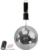 Spiegelkugel Set - 20cm Discokugel mit Batteriemotor - Produktbild-Vorschau 2