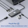 Rolio USB C Hub, Triple Monitor, 2x HDMI 4K, 1x Produktbild-Vorschau 3