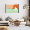 Gerahmtes Poster - Schwarzer Rahmen - Sonne Segelschiff Produktbild-Vorschau 7
