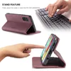 Galaxy A71 Hülle, Retro Kunstledertasche, Kartenfächer, Produktbild-Vorschau 4