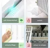 A collage of four images showcasing different aspects of a radiator, including its water resistance, a leak, ease of cleaning, and difficulty cleaning. Anteprima dell’immagine prodotto