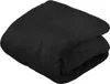 A folded black blanket or hoodie. Náhled obrázku produktu