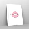 Poster - Poster ohne Rahmen - Mund Bild Modern - 40x50 cm - Produktbild-Vorschau 7