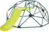 A geodesic dome climbing frame with a slide and a platform, set against a white background. Anteprima dell’immagine prodotto