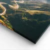 Bild auf Leinwand - Leinwandbild - 4 Teile - Berge Weg Wald Produktbild-Vorschau 5