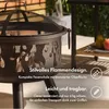 Vonhaus Feuerstelle aus bronzegetönter Stahl mit Produktbild-Vorschau 5