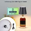2er-Set Edle Akku Flaschenlampe Schwarz: Dimmbar, 3 Produktbild-Vorschau 4