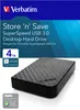 Verbatim 47685 Disque Dur Externe 4Tb Usb3 Voir les images du produit 1