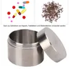 Pillendosen, Edelstahl Pillendose, Versiegelungsbox Produktbild-Vorschau 3