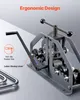 A manual pipe bender machine with a lever and rollers, shown on a light gray background. Podgląd zdjęcia produktu