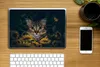 MuchoWow® Laptop Aufkleber Sticker Cover Katze - Gelb - Produktbild-Vorschau 2