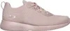 A side view of a pink Skechers Bobs Squad Tough Talk sneaker. Náhled obrázku produktu