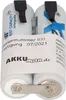 lot de 2 piles rechargeables avec languette à souder AA Voir les images du produit 2