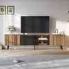 okwish TV-Schrank Fernsehschrank lowboard mit 3 Produktbild-Vorschau 2