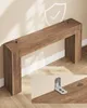 VASAGLE Konzolový stolek ve tvaru U, minimalistický stolek Náhled obrázku produktu 5