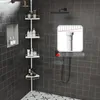 Duschregal ohne Bohren Badregal Duschablage mit 4 Tabletts Produktbild-Vorschau 5