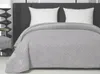Elegante Tagesdecke 220x200 cm mit hellgrauem Rand Produktbild-Vorschau 6