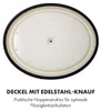 ToCis Big BBQ Bräter mit Deckel, backofengeeignet, Produktbild-Vorschau 4