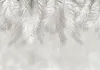 Fototapete Palmenblätter Federn Beton 400x280 cm - inkl. Produktbild-Vorschau 1