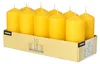 10 bougies à tige Ø 40 mm - 90 mm jaune d'or Voir les images du produit 1