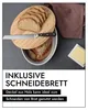 CONTINENTA Broodpot van keramiek, wit, met houten deksel Productafbeelding-voorbeeld 4