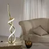 Lampada da terra a LED dorata Tigris 4000K Anteprima dell’immagine prodotto 1