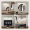 EMKE Lampada a specchio LED 40 cm - cromo, 6000 K bianco Anteprima dell’immagine prodotto 7