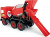 Betoniarka MIDDLE TRUCK czerwono-czarna w pudełku Podgląd zdjęcia produktu 2