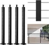VEVOR zestaw 4 słupków balustrady linowej, 91 x 5 x 5 cm, Podgląd zdjęcia produktu 1