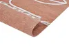 BELIANI Koberec světle červený polyester 80 x 150 cm ručně Náhled obrázku produktu 5