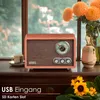 Rádio Cyberlux Bluetooth | Retro-Radio | USB | Slot pro SD Náhled obrázku produktu 4