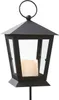 LED-Laterne'Serene', schwarz, 1 LED-Kerze,40cm Produktbild-Vorschau 5