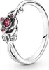 Pandora X Disney Ring 190017C01 Beauty and the Beast Rose Produktbild-Vorschau 4