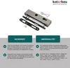 KOTARBAU® Einsteckschloss 72/34 BB mit Kasten Verzinkt Produktbild-Vorschau 2