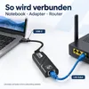 USB-C LAN Adapter 100 Mbit/s – USB Typ C auf RJ45 Ethernet Produktbild-Vorschau 5