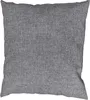 A plain, studio shot of a dark gray cushion against a white background. Náhled obrázku produktu