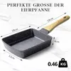 Tamagoyaki Pfanne Induktion 18x13 cm Japanische Produktbild-Vorschau 2
